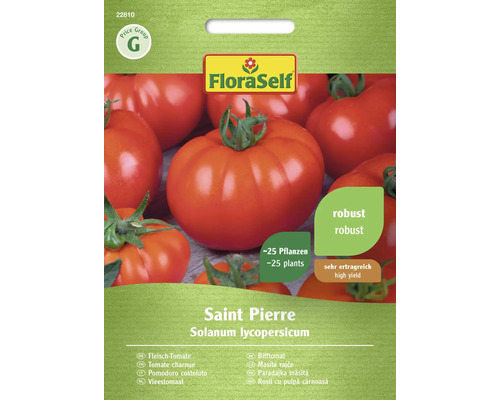 Tomatfrön FLORASELF bifftomat Saint Pierre