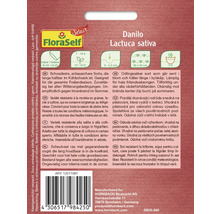 Fröförpackning Danilo Lactuca sativa för hela frilandssäsongen