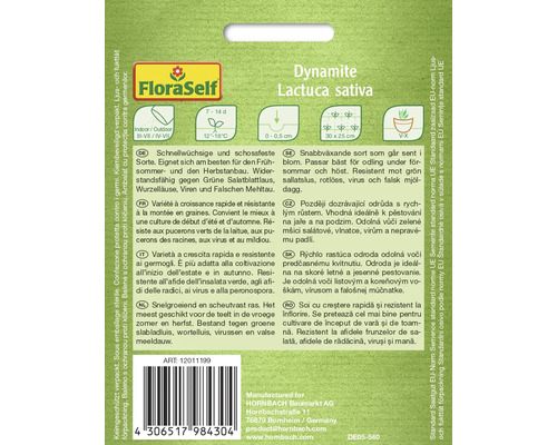 Dynamite mâches fröförpackning från FloraSelf