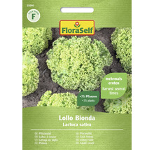 FloraSelf Lollo Bionda plocksalladsfrön för cirka 75 plantor