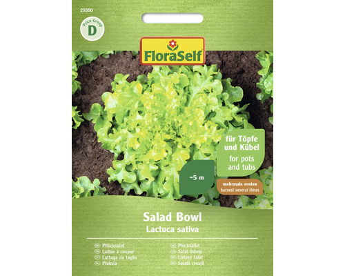 Plocksallatsfrön FLORASELF Salad Bowl