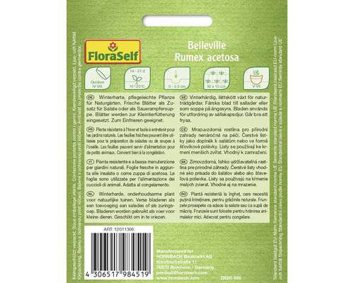 FloraSelf Logo, information om Belleville trädgårdssyrazfrön