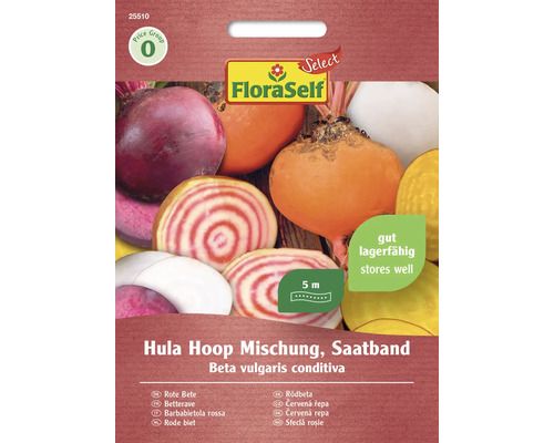 Rödbetefrön FLORASELF Select Hula Hoop mix såband