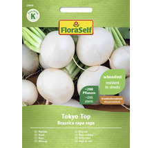 FloraSelf Tokyo Top frö, brassica rapa rapa, resistent mot stockbildning och sjukdomar
