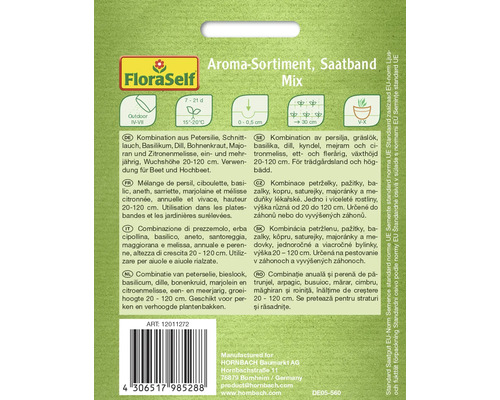 FloraSelf Arom-sortiment Såband Mix