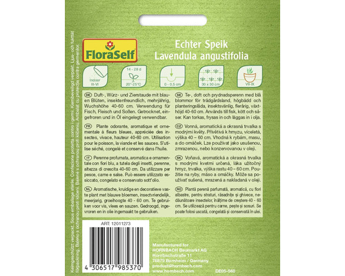 Äkta Speik Lavendula angustifolia förpackning