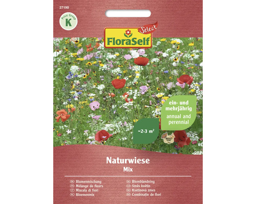 Blomfröblandning FLORASELF Select Naturäng