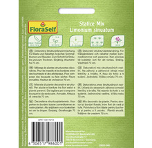 FloraSelf Statice Mix Limonium sinuatum fröförpackning för dekorativa strukturväxter