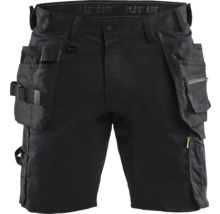 Svarta arbetsshorts med flera fickor