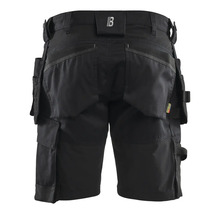 Hantverksshorts BLÅKLÄDER stretch svart strl. C50
