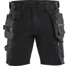 Svarta arbetsshorts med flera fickor