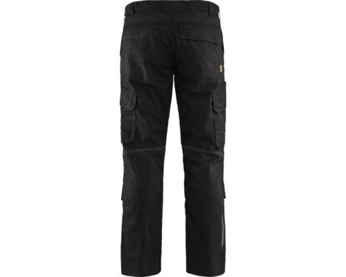 Svarta arbetsbyxor med flera fickor