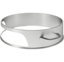 Eldstad i metall med handtag