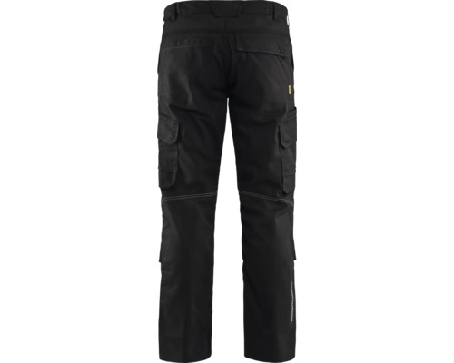 Svarta arbetsbyxor med flera fickor