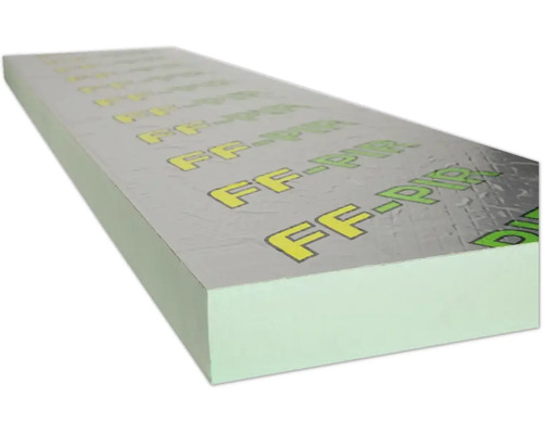 Isolering PIR FINNFOAM PIR 100 ALI rak 100x600x2400 mm, 5,76 m²/pak Isolering PIR FINNFOAM PIR 100 ALI rak 100x600x2400 mm, 5,76 m²/pak