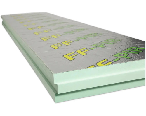 Isolering PIR FINNFOAM PIR 120 ALK spontad 120x600x2400 mm, 4,32 m²/pak Isolering PIR FINNFOAM PIR 120 ALK spontad 120x600x2400 mm, 4,32 m²/pak