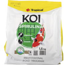 Tropical Koi Spirulina fiskfoder, 1,5 kg förpackning