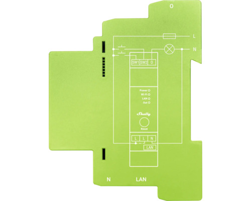 Kopplingsschema för Shelly Smart Home-enheter