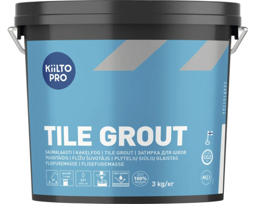 Kakelfog KIILTO Pro 40 concrete 3 kg