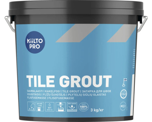 Kakelfog KIILTO Pro 44 iron 3 kg