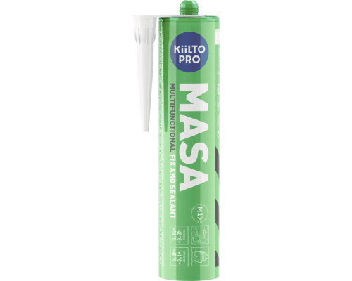 Lim & tätningsmassa KIILTO masa vit 290 ml