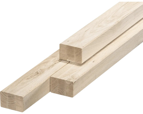 Träribbor av obehandlat trä
