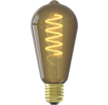 Dekorativ LED-lampa med spiralformad glödtråd