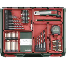 Borrskruvdragare METABO BS 18 Set 18V Mobil Workshop inkl. 2x2,0Ah batterier och laddare och tillbehörsväska