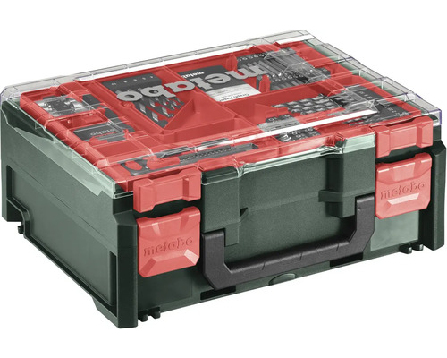 Metabo verktygsväska med borrar och bits