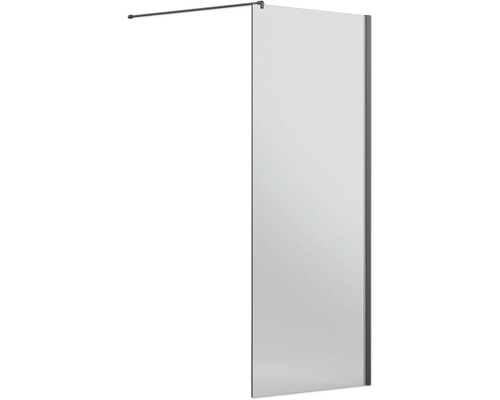 Duschvägg med stabiliseringsstång