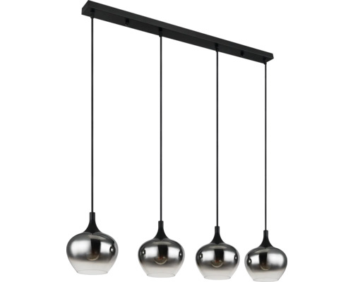 Pendellampa med fyra lampskärmar