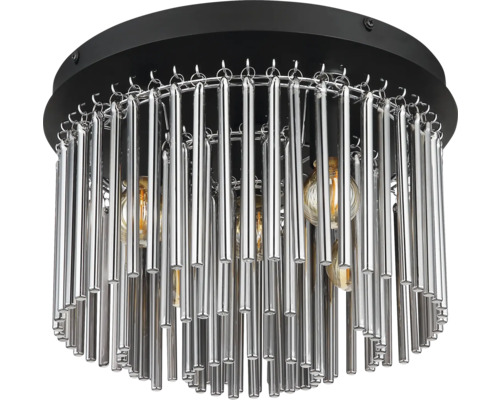 Taklampa med metallstänger