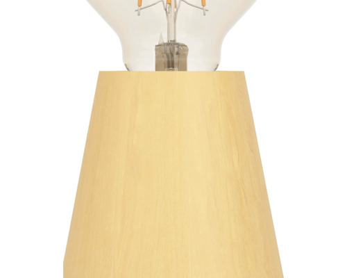 Detaljvy av en lampa med lampskärm