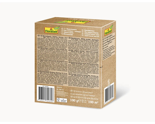 FloraSelf Rabattblomma fröförpackning för ettåriga lågväxande blommor