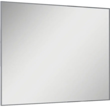 Badrumsspegel JUNGBORN kromfärgad ram 8 mm kantig 100x80x2 cm