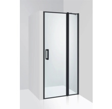 Hörndusch med skjutdörr och handtag