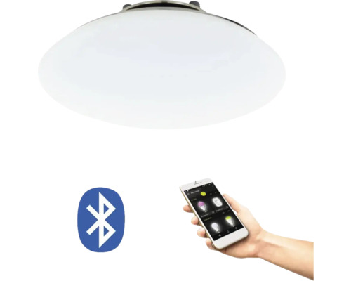 Taklampa med Bluetoothfunktion och smartphonekontroll