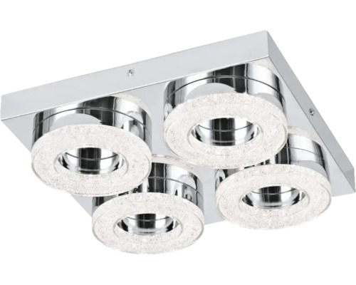 Taklampa med fyra ljusringar