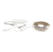 LED-strip med nätadapter och styrning