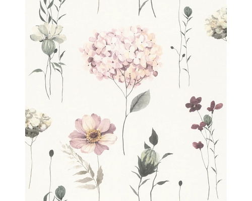 Tapet med blommönster