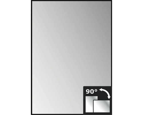 Spegel DSK Black Line 100x70 cm