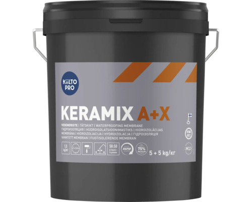 Tätskikt KIILTO Keramix A+X 5L + 5kg