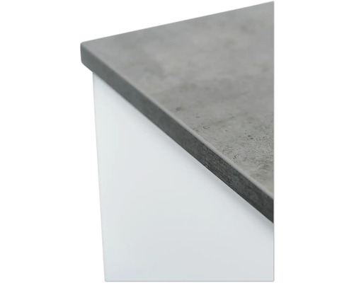 Bänkskiva NORO cement 900 betong grå 910x462 mm 8933231