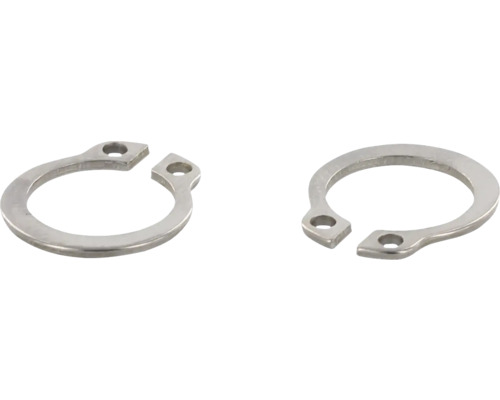 Låsring MARINETECH BU 12x1,0mm DIN 471 RVS Två låsringar av metall