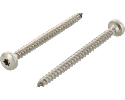Träskruv MARINETECH 4,5x60mm A4 TX20 PH Två rostfria skruvar med Torx-drift