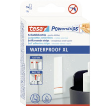 Tesa Powerstrips Waterproof XL, 9 stycken, självhäftande och avtagbara utan spår