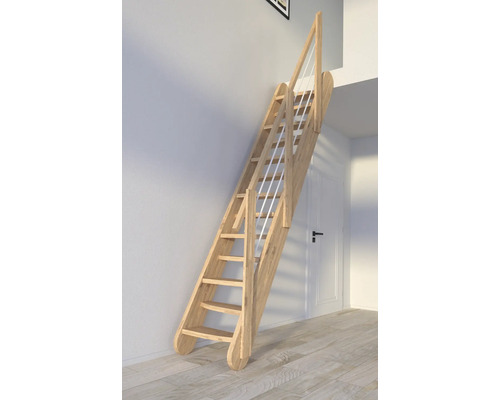 Spartrappa PERTURA Kybele rak 12 steg obehandlad ek ek öppen ek vit B: 61.5 cm växlande stegdjup Spartrappa PERTURA Kybele rak 12 steg obehandlad ek ek öppen ek vit B: 61.5 cm växlande stegdjup
