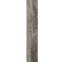 Närbild av en grå väggpanel med betonglook.