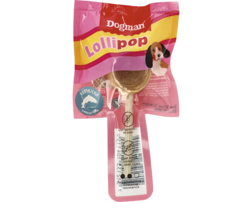 Hundgodis DOGMAN Lollipop blandade smaker