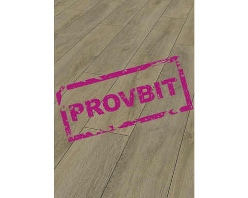 Provbit: Laminatgolv KRONOTEX Robusto Premium brun ek